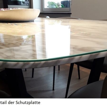Tischplatte Detail